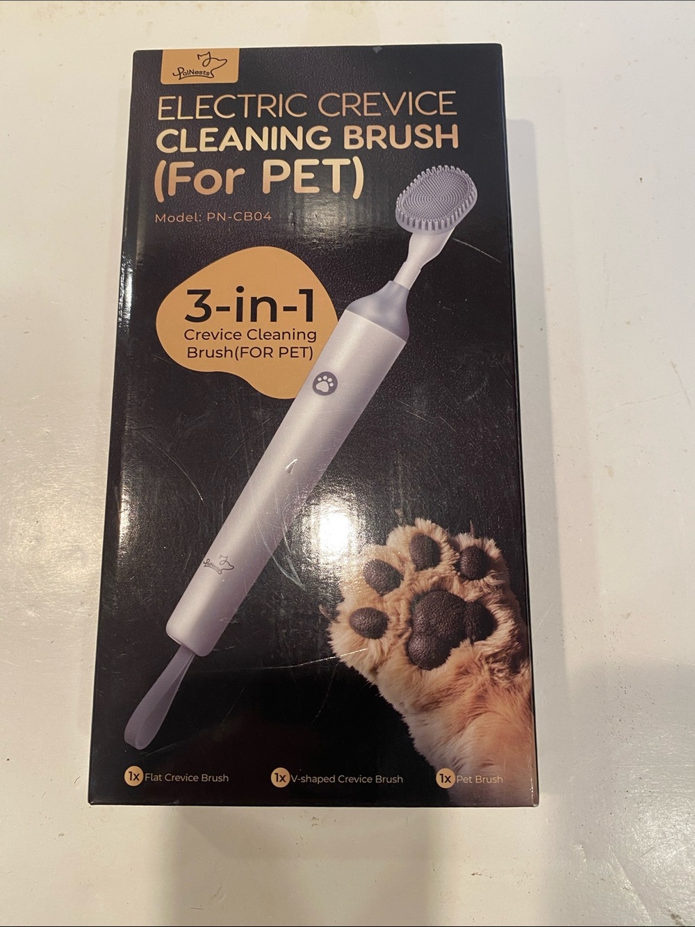 NIB Electric Crevice Cleaning Brush for your Pet